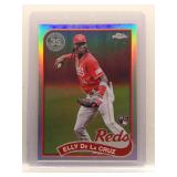 Elly De La Cruz 2024 Topps Chrome Rookie 1989...