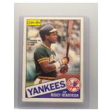 Rickey Henderson 1985 O-Pee-Chee *Yankees and A's