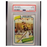 Ozzie Smith 1980 Topps PSA 6