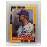 Mark Grace 1988 Donruss Best Rookie