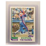 Tim Raines 1982 Topps