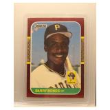 Barry Bonds 1987 Donruss Opening Day Rookie