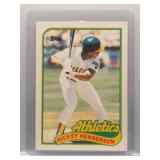 Rickey Henderson 1989 Topps Traded