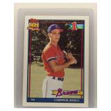 Chipper Jones 1990 Topps Rookie