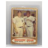 Mickey Mantle and Willie Mays 1962 Topps...