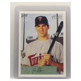 Joe Mauer 2002 Bowman Heritage Rookie