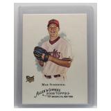 Max Scherzer 2008 Topps Allen & Ginter's Rookie