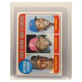 Willie McCovey, Allen, Banks 1969 Topps Leaders