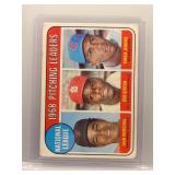 Juan Marichal, Gibson, Jenkins 1969 Topps Leaders