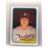 Fernando Valenzuela 1981 Fleer Rookie