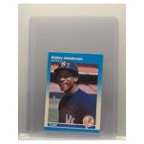 Rickey Henderson 1987 Fleer Mini