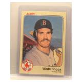 Wade Boggs 1983 Fleer Rookie