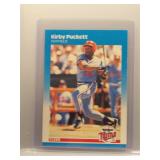 Kirby Puckett 1987 Fleer