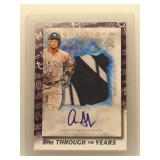 Aaron Judge 2021 reprint of 2017 Inception Auto...