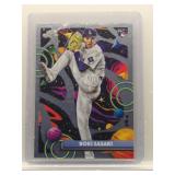 Roki Sasaki Rookie 2025 Topps Cosmic Chrome