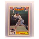 Bo Jackson 1989 Topps All-Star