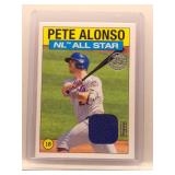 Pete Alonso 2021 Topps All-Star Relic