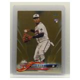 Ozzie Albies 2018 Topps Gold Rookie All-Star Game