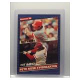 Pete Rose 1986 Donruss Ty-Breaking