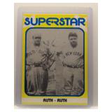 Babe Ruth and Babe Ruth 1980 TCMA Superstars