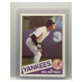 Don Mattingly 1985 Topps