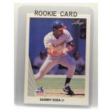 Sammy Sosa 1990 Leaf Rookie
