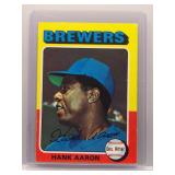 Hank Aaron 1975 Topps