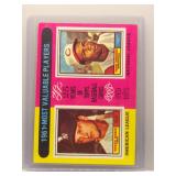Roger Maris and Frank Robinson 1975 Topps