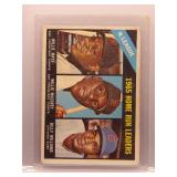 Willie Mays, McCovey, Williams 1966 Topps Leaders