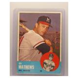 Ed Mathews 1963 Topps
