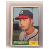 Ed Mathews 1961 Topps