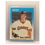 Will Clark 1987 Fleer Rookie