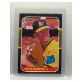Mark McGwire 1987 Donruss Rated Rookie