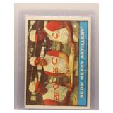 Frank Robinson, Pinson 1961 Topps Reds' Heavy...