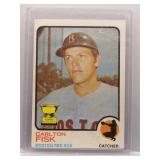 Carlton Fisk 1973 Topps Rookie Cup