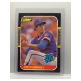 Greg Maddux 1987 Leaf Rookie
