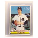 Jack Morris 1979 Topps *first solo