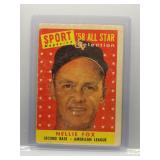 Nellie Fox 1958 Topps All-Star