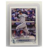 Julio Rodriguez 2022 Topps Rookie Debut