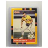 Mark McGwire 1988 Donruss Best