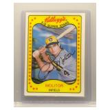 Paul Molitor 1981 Kellogg's