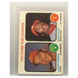 Johnny Bench and Dick Allen 1973 Topps
