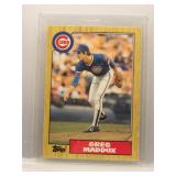 Greg Maddux 1987 Topps Traded Rookie