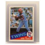Kirby Puckett 1985 Topps Rookie