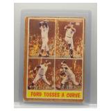 Whitey Ford Tosses a Curve 1962 Topps