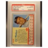 Ed Mathews 1962 Post Authentic