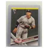 Aaron Judge 2017 Topps Rookie Yankees Team Set