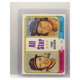 Brooks Robinson and Ron Santo 1974 Topps All-Stars