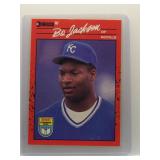 Bo Jackson 1990 Donruss Learning Series SP