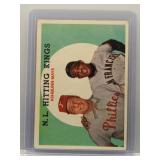 Willie Mays and Richie Ashburn 1959 Topps